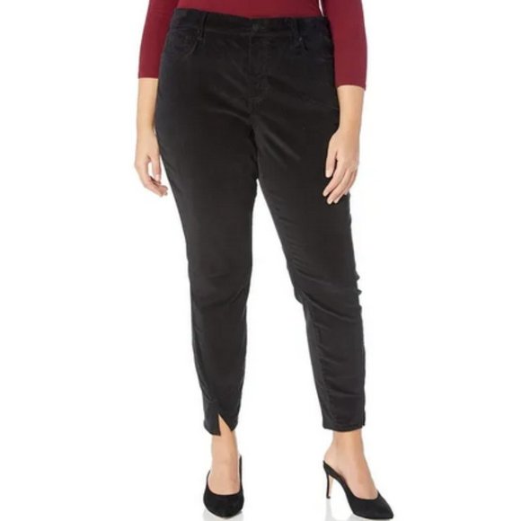 nydj ami skinny jeans black